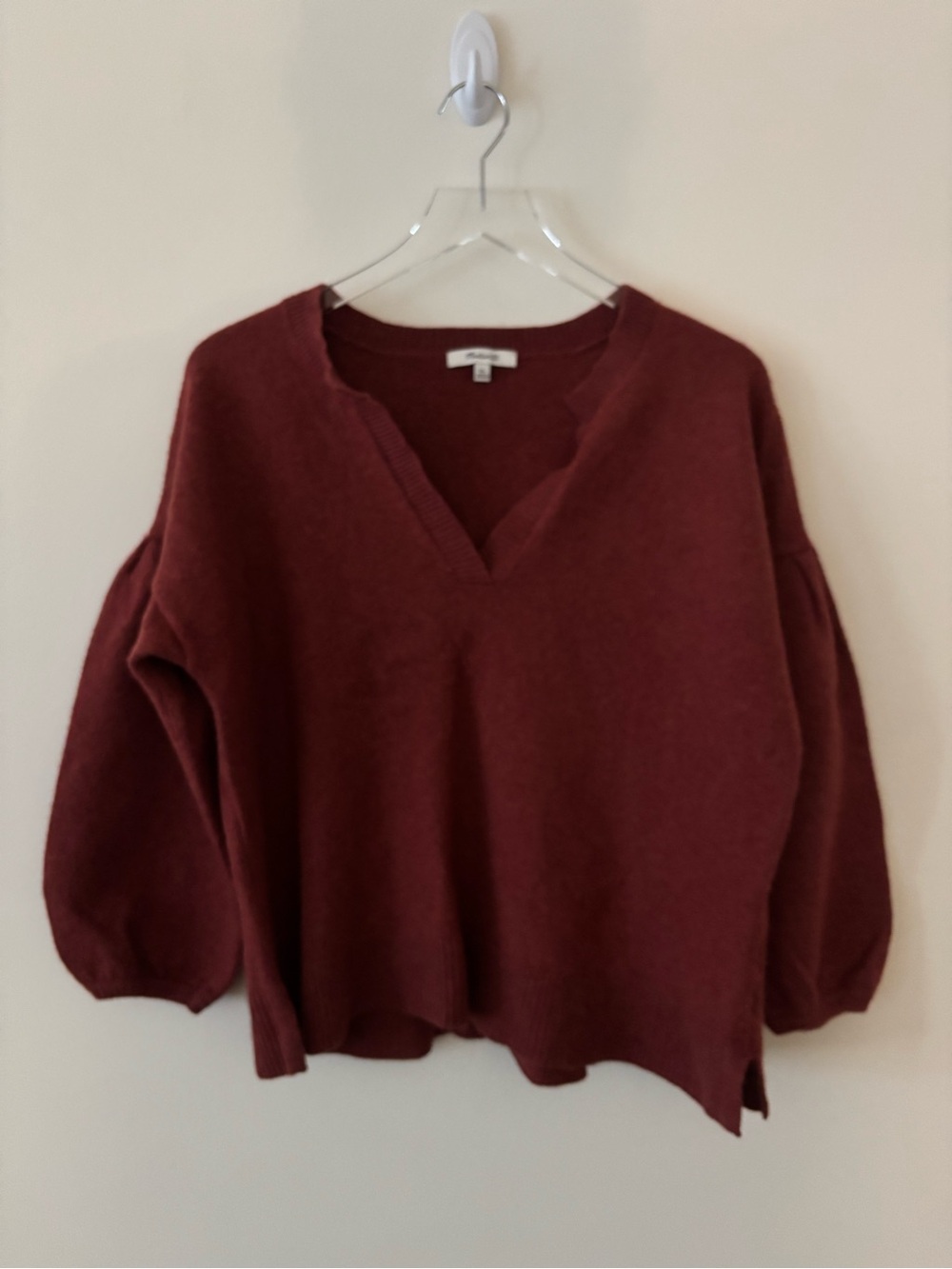 Madewell Balloon Sleeve Sweater Size XL - Picture 2 of 5